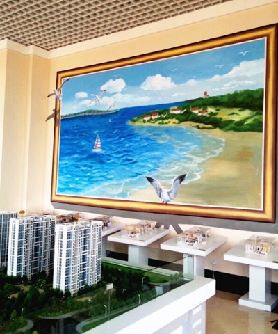 青島硅谷專家售處3D畫