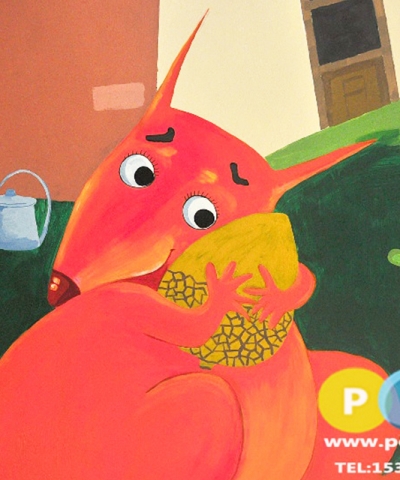 青島星貝麗幼兒園彩繪