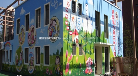 幼兒園墻體彩繪有哪些積極的作用?